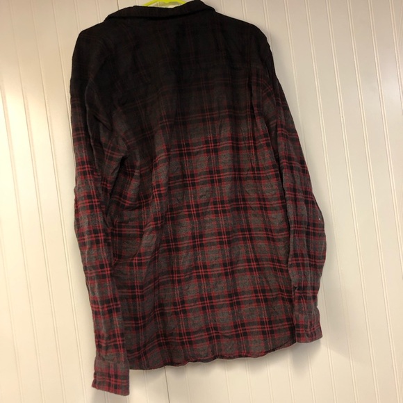 Silverlake Men's Red and Black Plaid Shirt Button Down Long Sleeve XXL - Picture 4 of 4